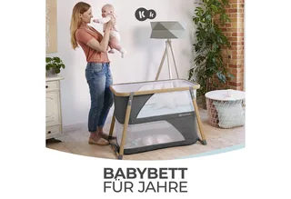 SOFI - Reisbedje 4in1 - Box - Wiegje - Ingeklapt by Kinderkraft in Grey – product photo 2 of 5