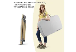 SOFI - Reisbedje 4in1 - Box - Wiegje - Ingeklapt by Kinderkraft in Grey – product photo 5 of 5