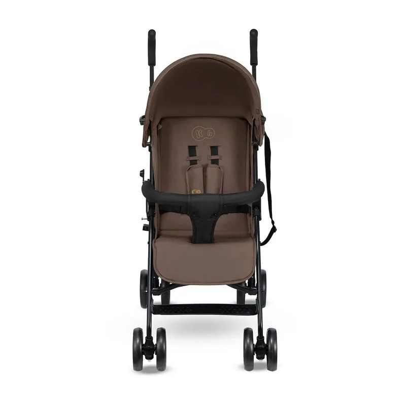 TIK Kinderwagen – Lichtgewicht 6,5 kg – Verstelbare Rugleuning & Duwbeugel – Zwenkwielen – Snel Opvouwbaar – Beige - Bruin von Kinderkraft in Mocca – Produktfoto 4 von 4