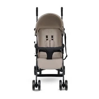 TIK Kinderwagen – Lichtgewicht 6,5 kg – Verstelbare Rugleuning & Duwbeugel – Zwenkwielen – Snel Opvouwbaar von Kinderkraft in Beige – Produktfoto 2 von 4