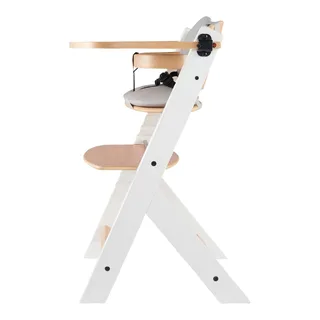 Trapkinderstoel ENOCK met kussen van Kinderkraft in Naturel, 49 × 49,5 × 79,5 mm – productfoto 2 van 3