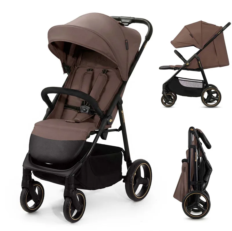 TRIG 3 - Buggy - Inklapbaar - Tot 25 kg van Kinderkraft in Bruin – productfoto