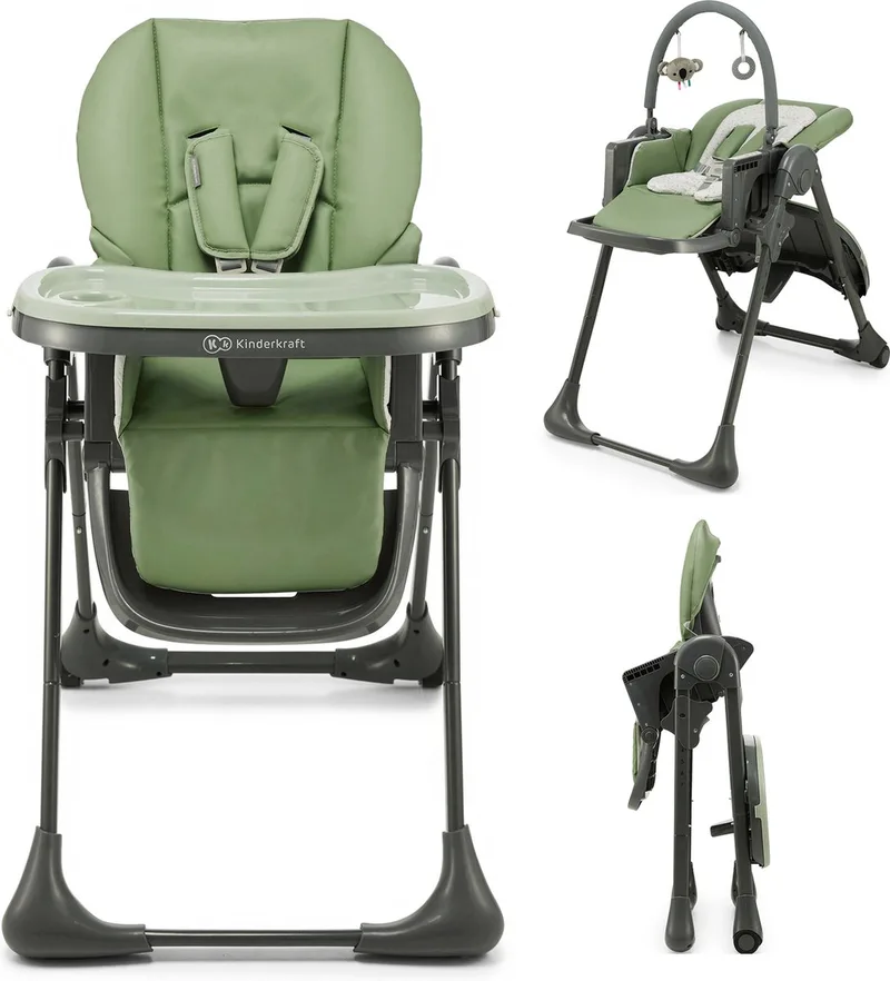 TUMMIE – Kinderstoel 2-in-1 – Combi-kinderstoel vanaf geboorte – Groen by Kinderkraft in Groente – product photo