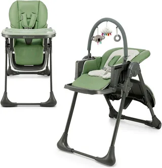TUMMIE – Kinderstoel 2-in-1 – Combi-kinderstoel vanaf geboorte – Groen by Kinderkraft in Groente – product photo 2 of 5
