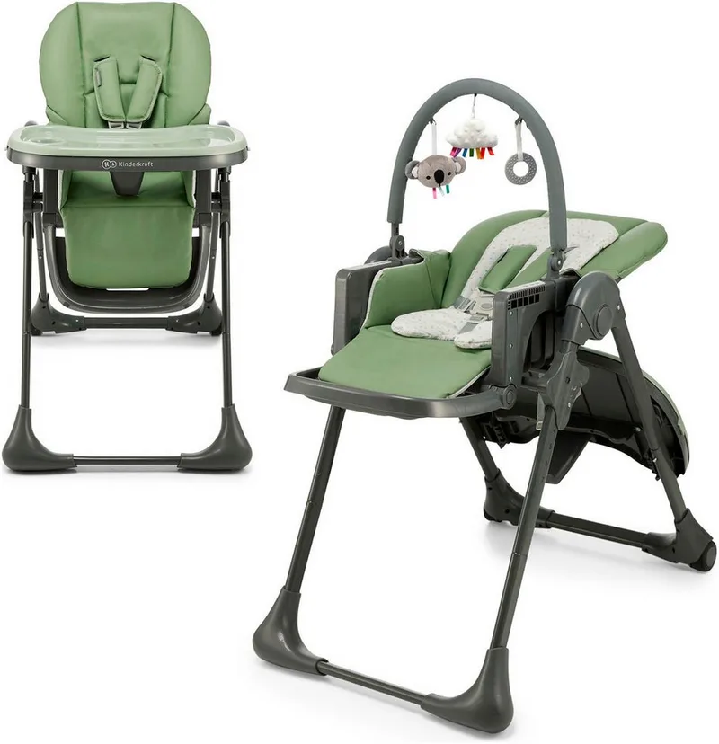 TUMMIE – Kinderstoel 2-in-1 – Combi-kinderstoel vanaf geboorte – Groen by Kinderkraft in Groente – product photo 2 of 5