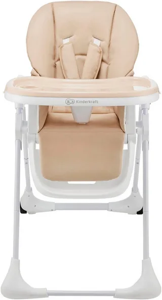 TUMMIE – Kinderstoel 2-in-1 - Verstelbare Zitting en Voetensteun von Kinderkraft in Beige – Produktfoto 4 von 5