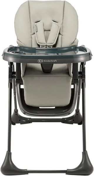TUMMIE – Kinderstoel 2-in-1 - Voor Pasgeborenen en Oudere Baby’s von Kinderkraft in Grau – Produktfoto 4 von 5