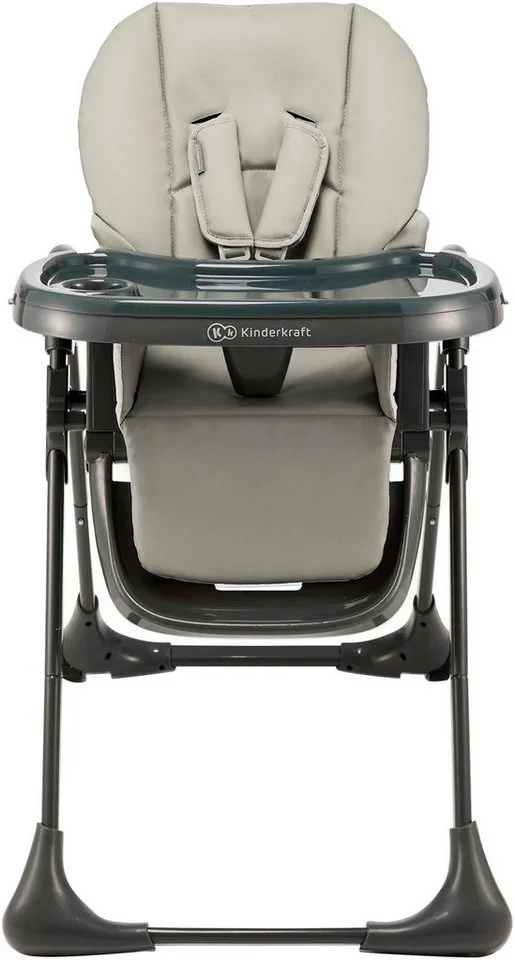 TUMMIE – Kinderstoel 2-in-1 - Voor Pasgeborenen en Oudere Baby’s von Kinderkraft in Grau – Produktfoto 4 von 5