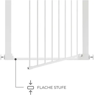 Türschutzgitter SAFE SNAP de Kinderkraft en Blanc – photo produit 2 sur 5
