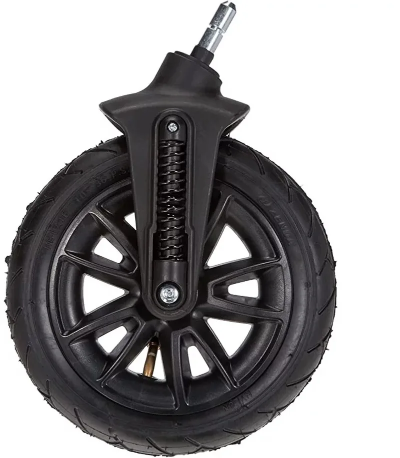Voorwiel voor Kinderwagen Moov – 12″ / 29 cm - Origineel Vervangingsonderdeel, Lichtgewicht & Duurzaam by Kinderkraft in Zwart – product photo