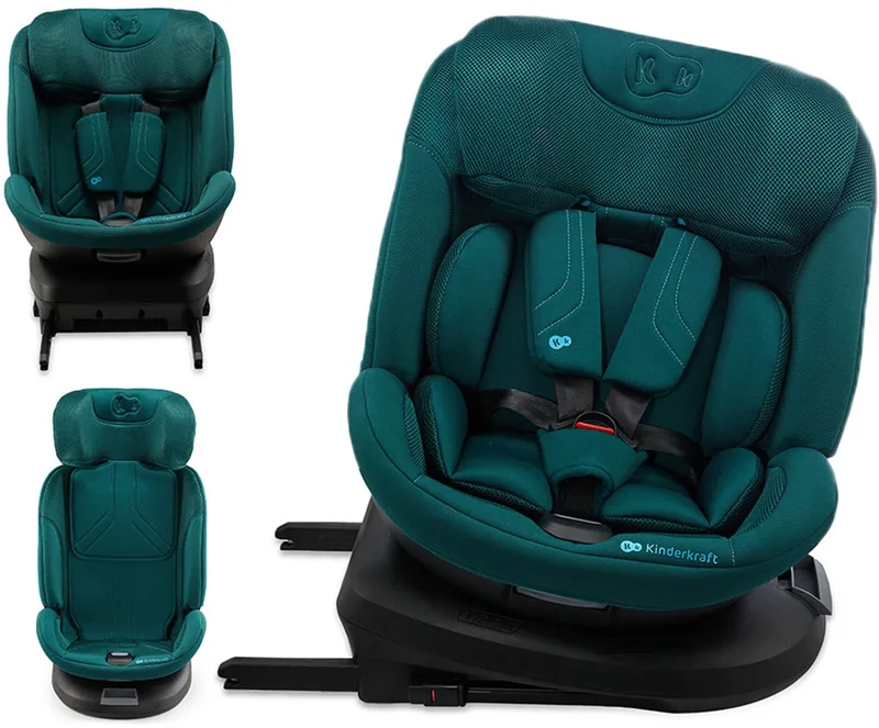 XPEDITION 3 i-Size Autostoel – 40-150 cm – Met Isofix – Groep 0/1/2 by Kinderkraft in Groen – product photo