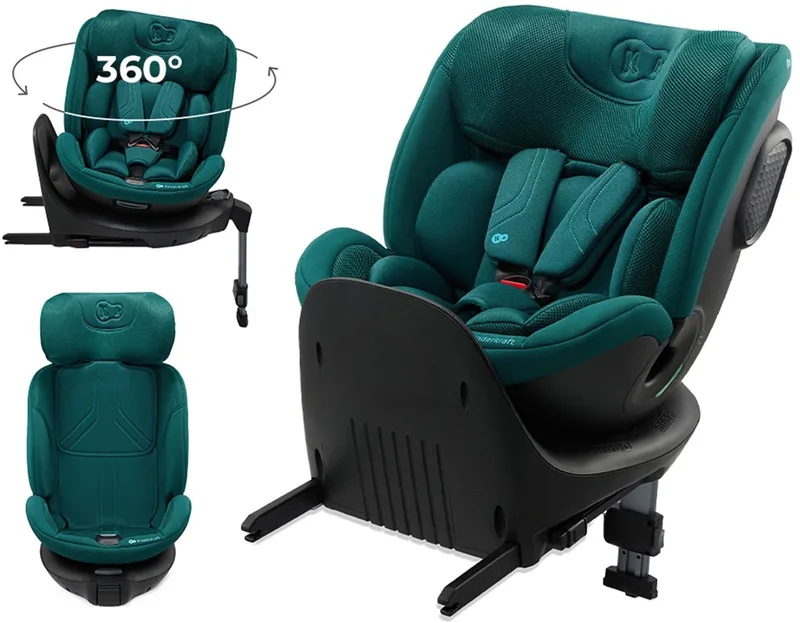 XRIDER 2 - Autostoel - i-Size - ISOFIX - 40-150 cm by Kinderkraft in Donkergroen – product photo