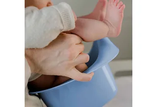 Babypotje van Kindsgut in Blauw, 23 × 22 × 14 mm – productfoto 2 van 5