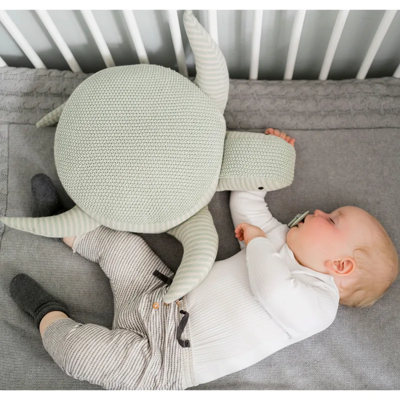 Kuscheltier Schildkröte 50cm von Kindsgut in Grün, 50 × 56 × 14 mm – Produktfoto
