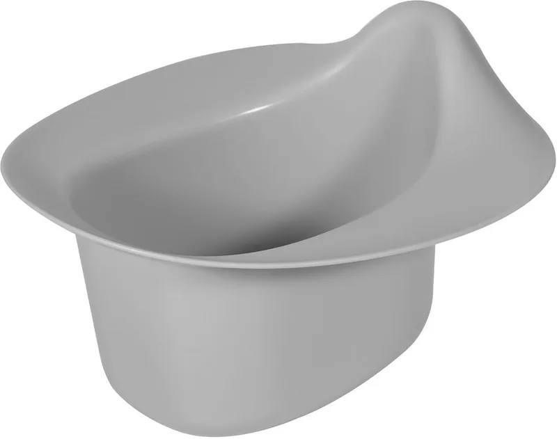 Plaspotje - Voor Baby’s & Zindelijkheidstraining - Ergonomisch ontwerp - Eenvoudig schoon te maken van Kindsgut in Donkergrijs – productfoto