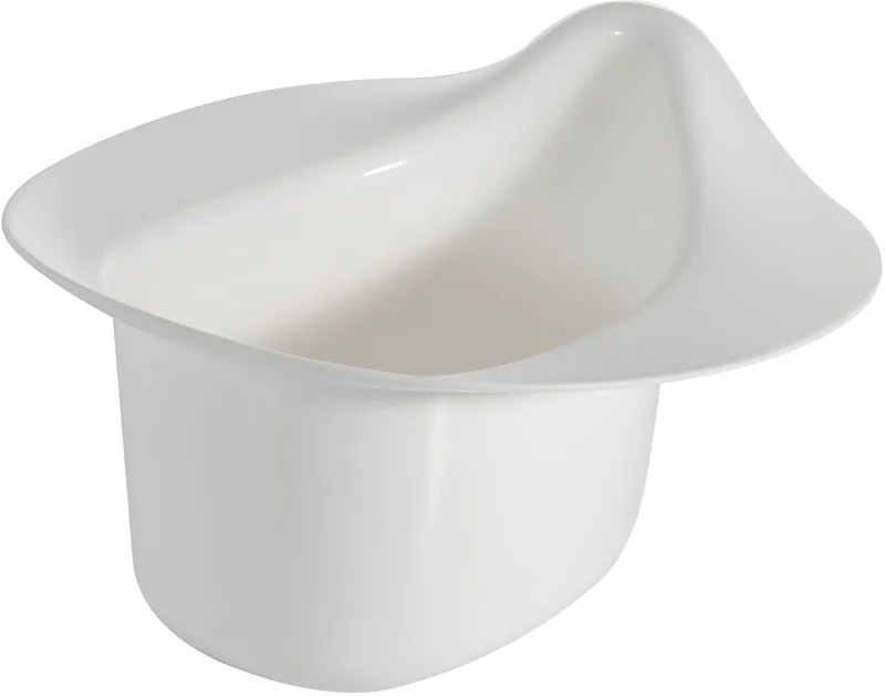 Plaspotje - Voor Baby’s & Zindelijkheidstraining - Ergonomisch ontwerp - Eenvoudig schoon te maken van Kindsgut in Wit – productfoto