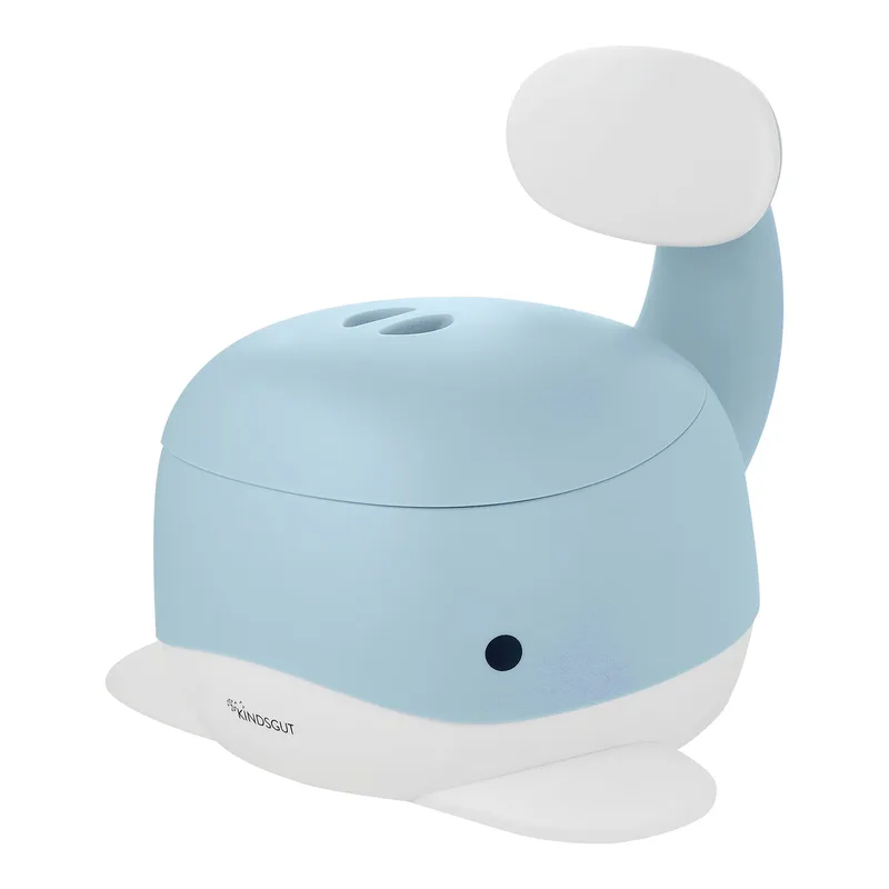 Potje walvis van Kindsgut in Blauw, 28 × 34 × 32 mm – productfoto