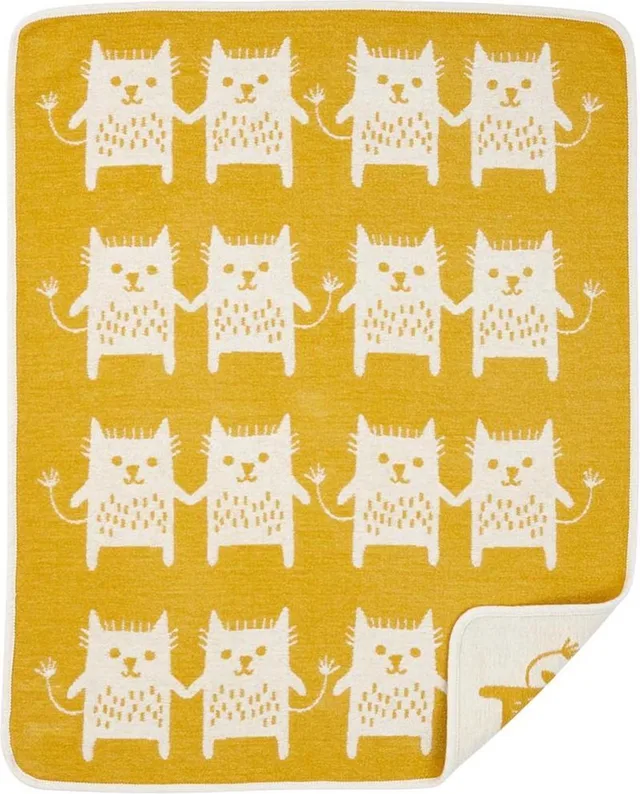 wiegdeken chenille katoen little me - 70x90cm