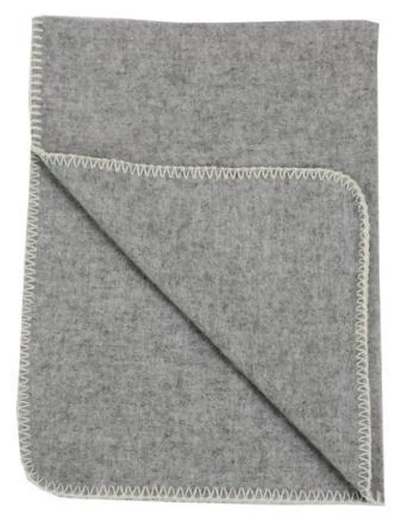 Wiegdeken Klippan soft wool baby by Klippan in Grey – product photo