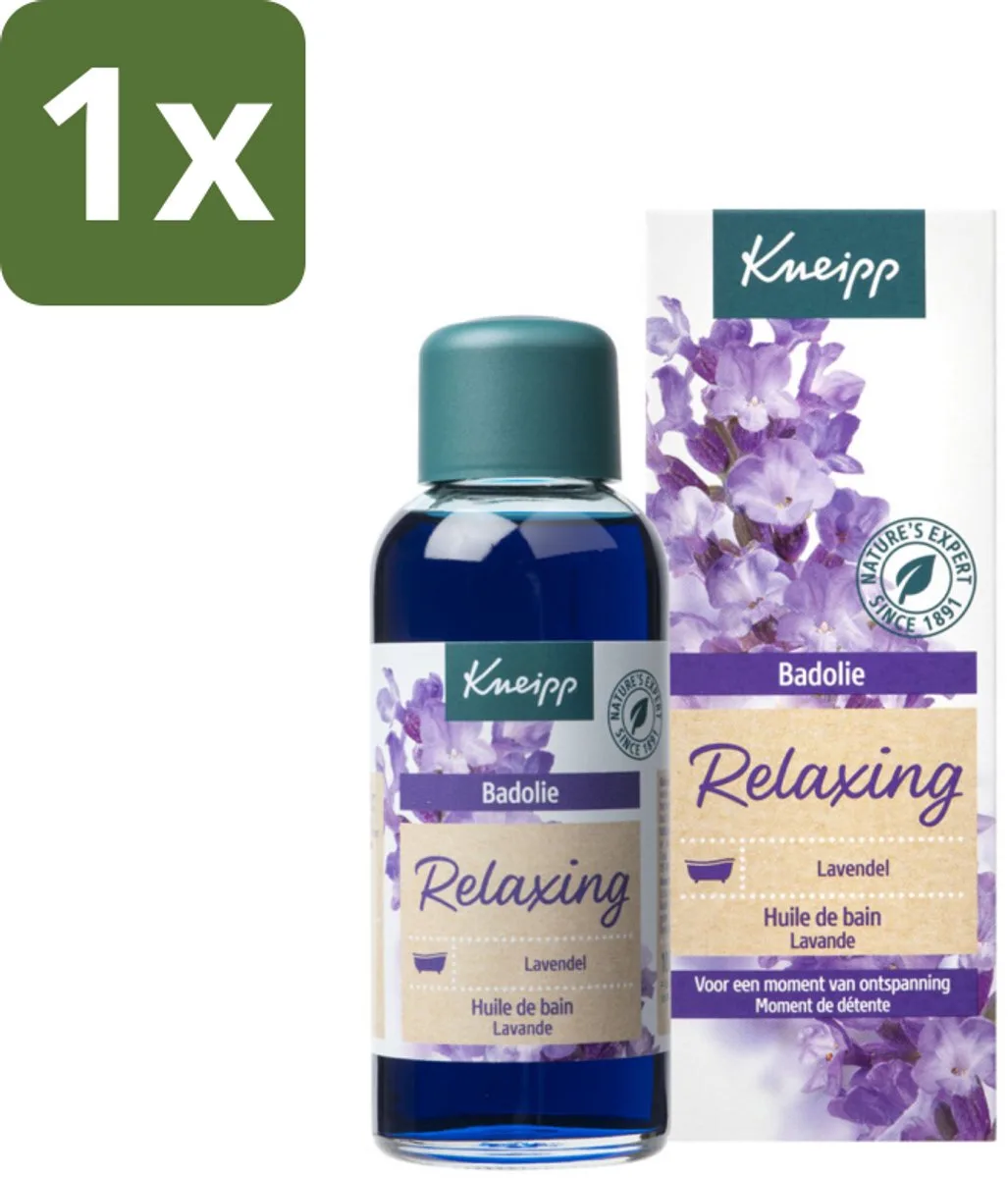 1 x Kneipp - Badolie - Lavendel - Ontspannende geur - 100 ml - Badolie Lavendel - Ontspanning - Rustgevende Geur - Huidverzorging - Natuurlijke Badolie by Kneipp – product photo