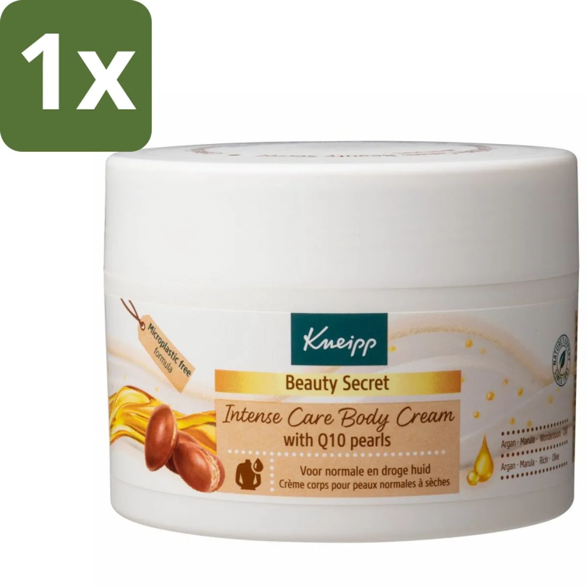 1 x Kneipp - Body crème - Beauty Secret - Met Q10 parels - 200 ml - Body Crème - Q10 Parels - Huidverzorging - Natuurlijke Oliën - Shea Butter von Kneipp – Produktfoto