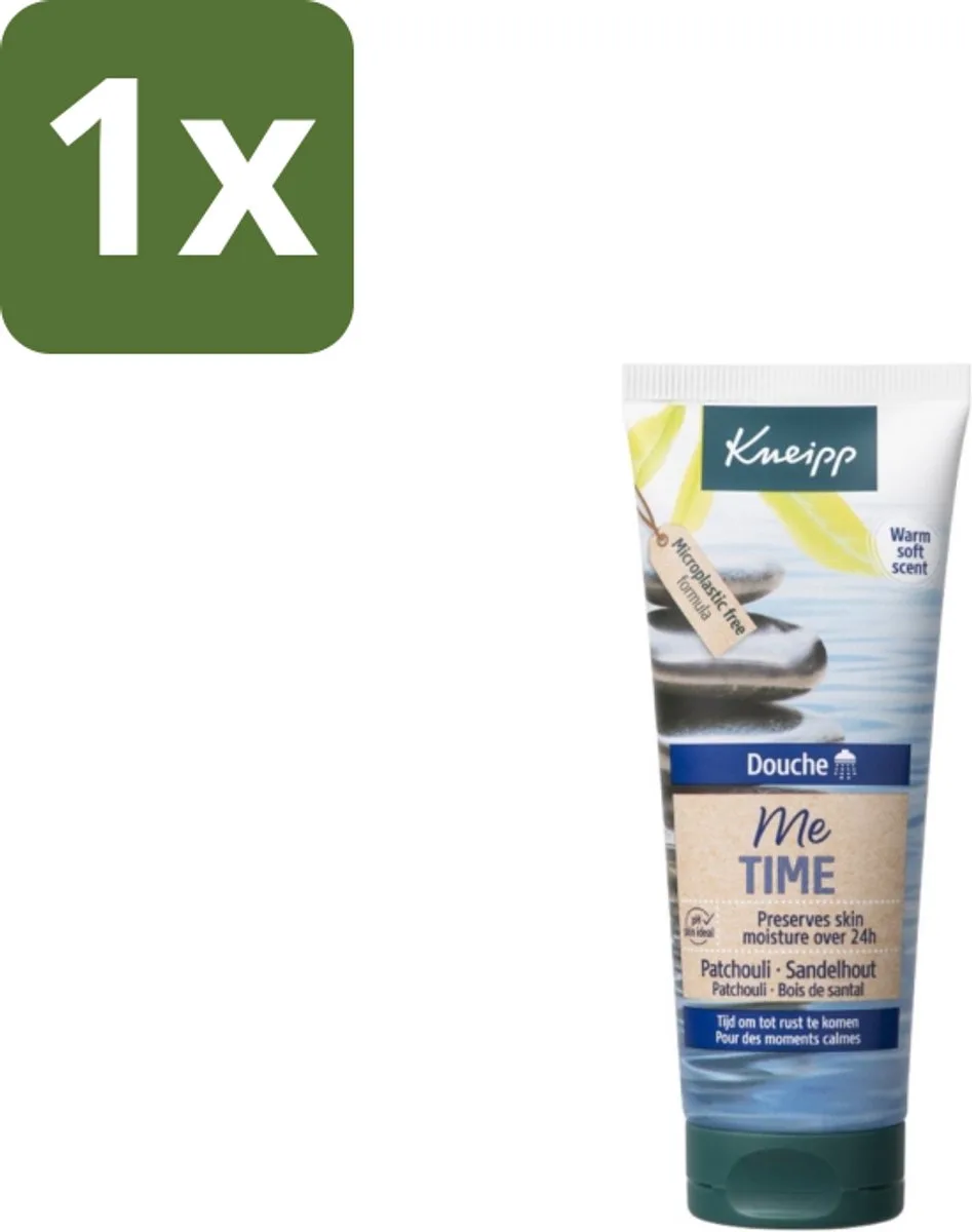 1 x Kneipp – Douchegel – Me Time Patchouli & Sandelhout – 75 ml - Douchegel - Ontspanning - Me-time - Patchouli - Sandelhout van Kneipp – productfoto