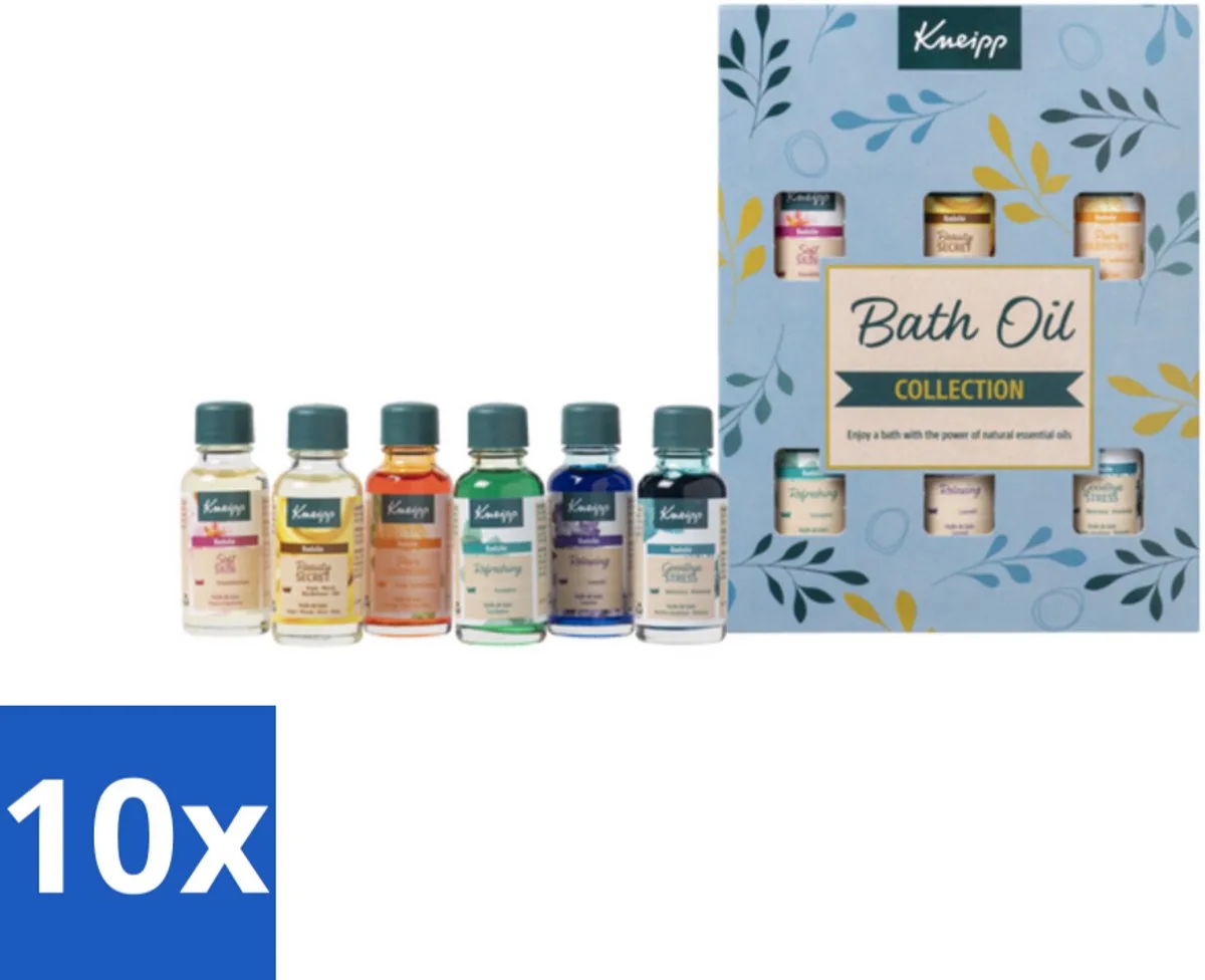 10 x Kneipp - Geschenkset Badolie - Giftset - Badolie Giftset - Badolie - Ontspanning - Huidverzorging - Wellness by Kneipp – product photo