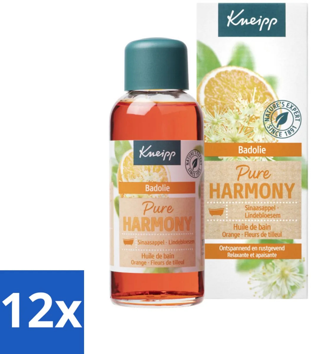 12 x Kneipp - Badolie - Oranje lindebloesem - 100 ml de Kneipp – photo produit
