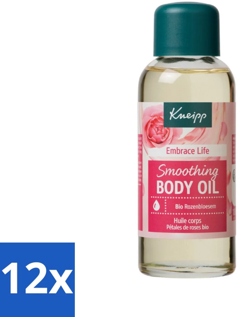 12 x Kneipp - Huidolie - Embrace Life - Anti‑Aging verzorging - 100 ml - Huidolie - Anti-aging - Droge Huid - Rijpere Huid - Verzorging de Kneipp – photo produit