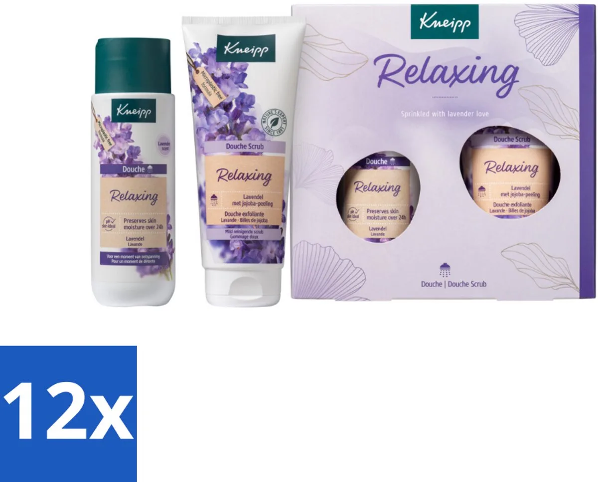 12 x Kneipp - Relaxing Favourites Geschenkset - Lavendel van Kneipp – productfoto