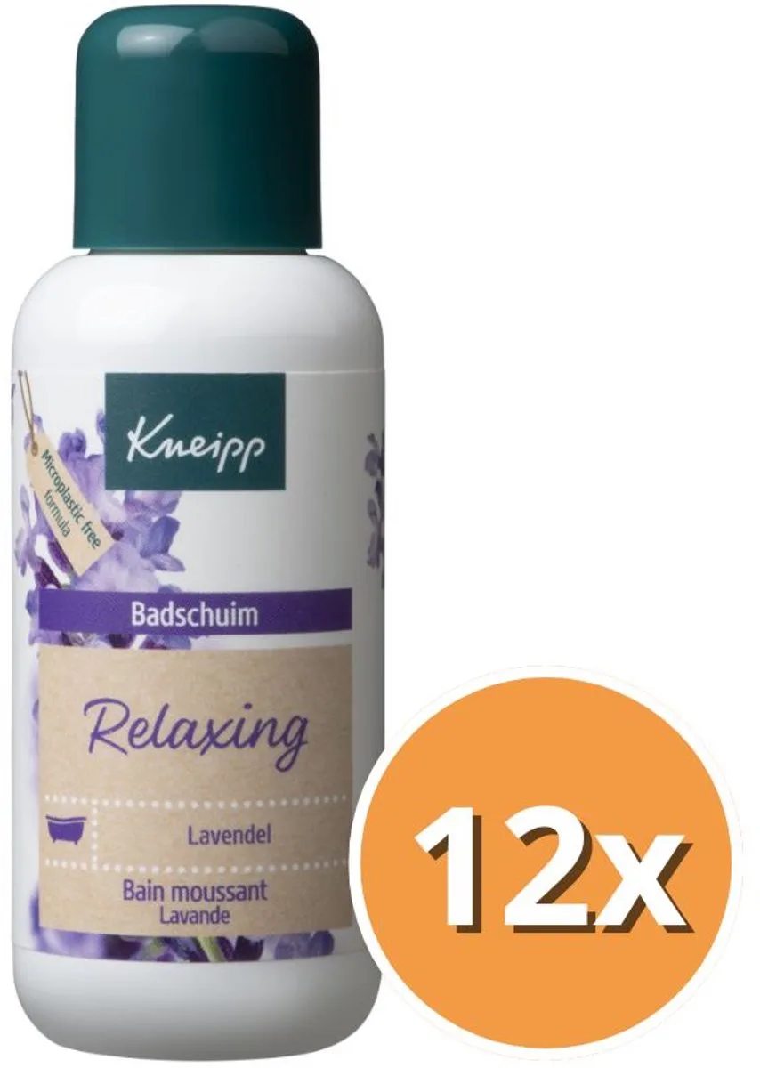 12x Kneipp Badschuim Relaxing (100 ml) van Kneipp – productfoto