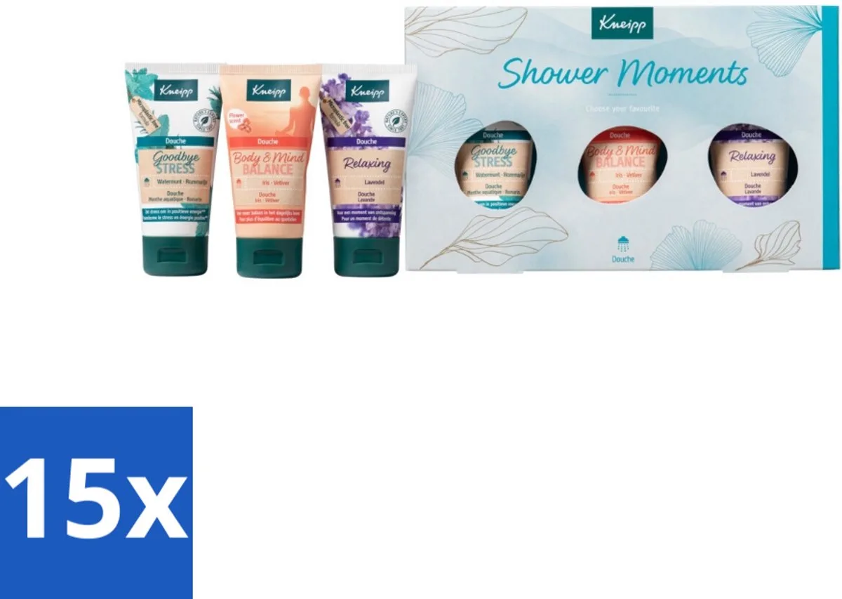 15 x Kneipp - Shower Moments Geschenkset van Kneipp – productfoto