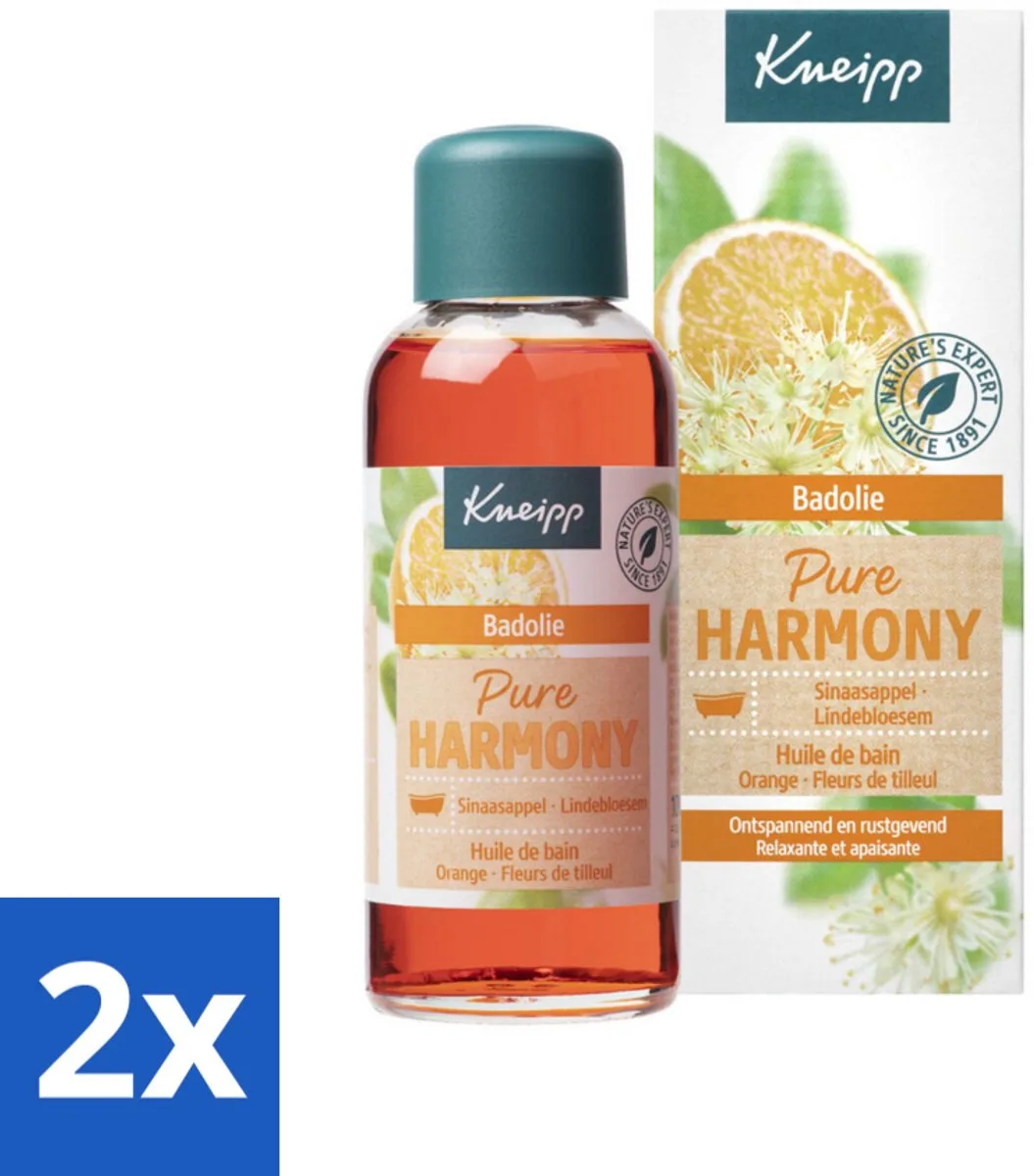 2 x Kneipp - Badolie - Oranje lindebloesem - 100 ml de Kneipp – photo produit