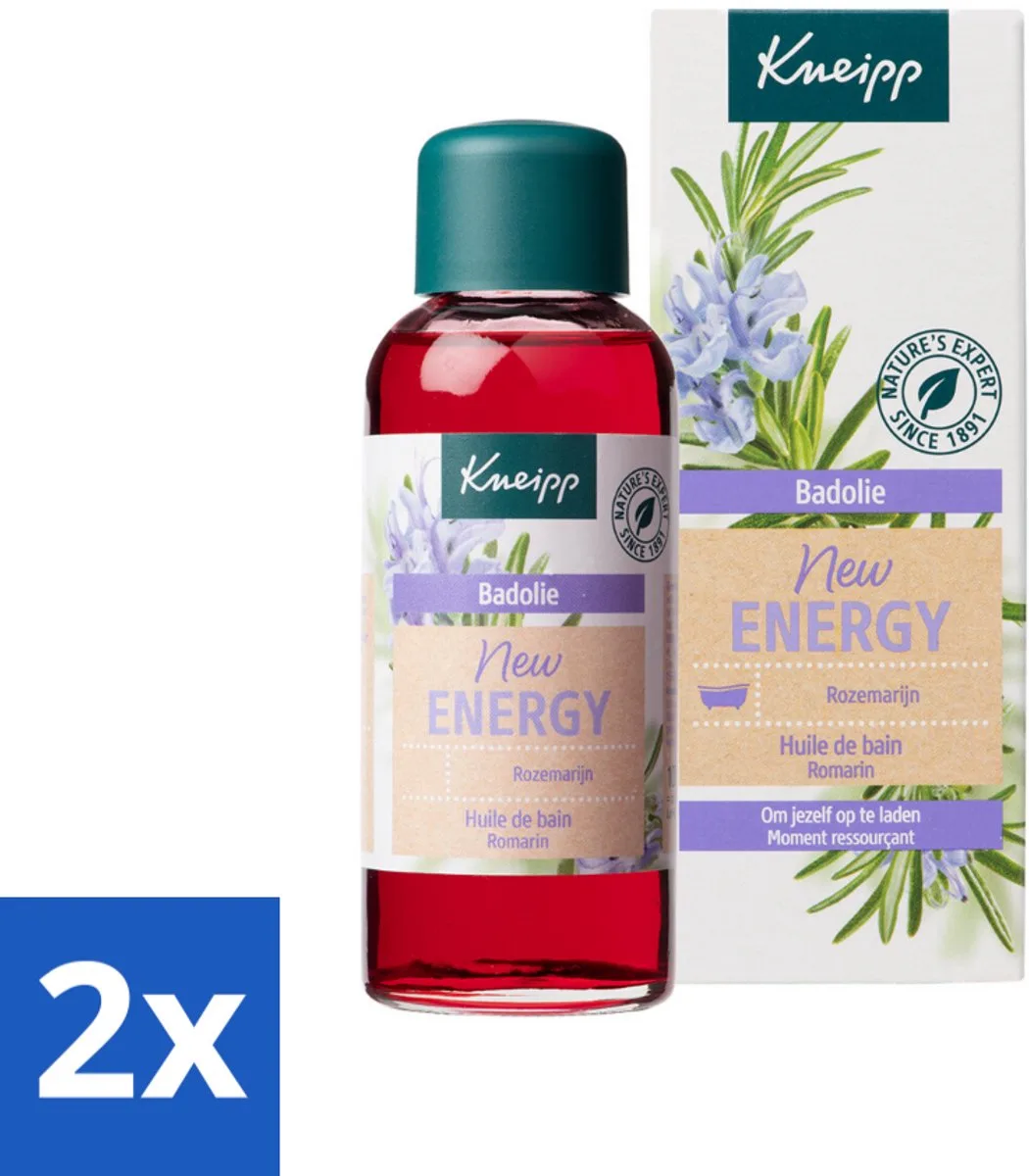 2 x Kneipp - Badolie - Rozemarijn - Voor nieuwe energie - 100 ml by Kneipp – product photo