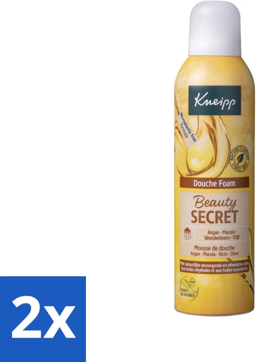 2 x Kneipp - Douche schuim - Beauty Secret - 200 ml - Douche Foam by Kneipp – product photo