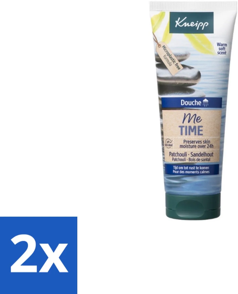 2 x Kneipp – Douchegel – Me Time Patchouli & Sandelhout – 75 ml - Doucheschaam - Ontspanning - Me-time - Patchouli - Sandelhout von Kneipp – Produktfoto