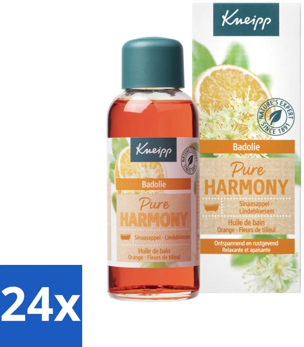 24 x Kneipp - Badolie - Oranje lindebloesem - 100 ml de Kneipp – photo produit