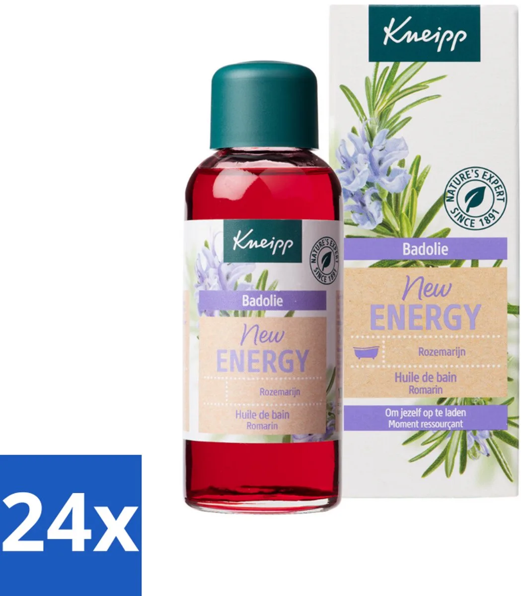 24 x Kneipp - Badolie - Rozemarijn - Voor nieuwe energie - 100 ml de Kneipp – photo produit