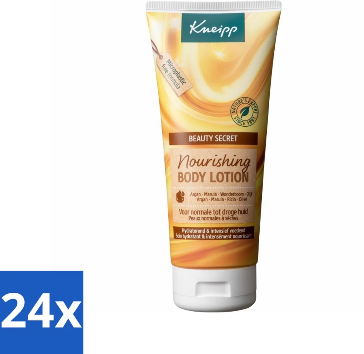 24 x Kneipp - Body lotion - Beauty Secret - Voor normale tot droge huid - 200 ml - Bodylotion - Voedende Bodylotion - Droge Huid - Normale Huid - Natuurlijke Oliën von Kneipp – Produktfoto