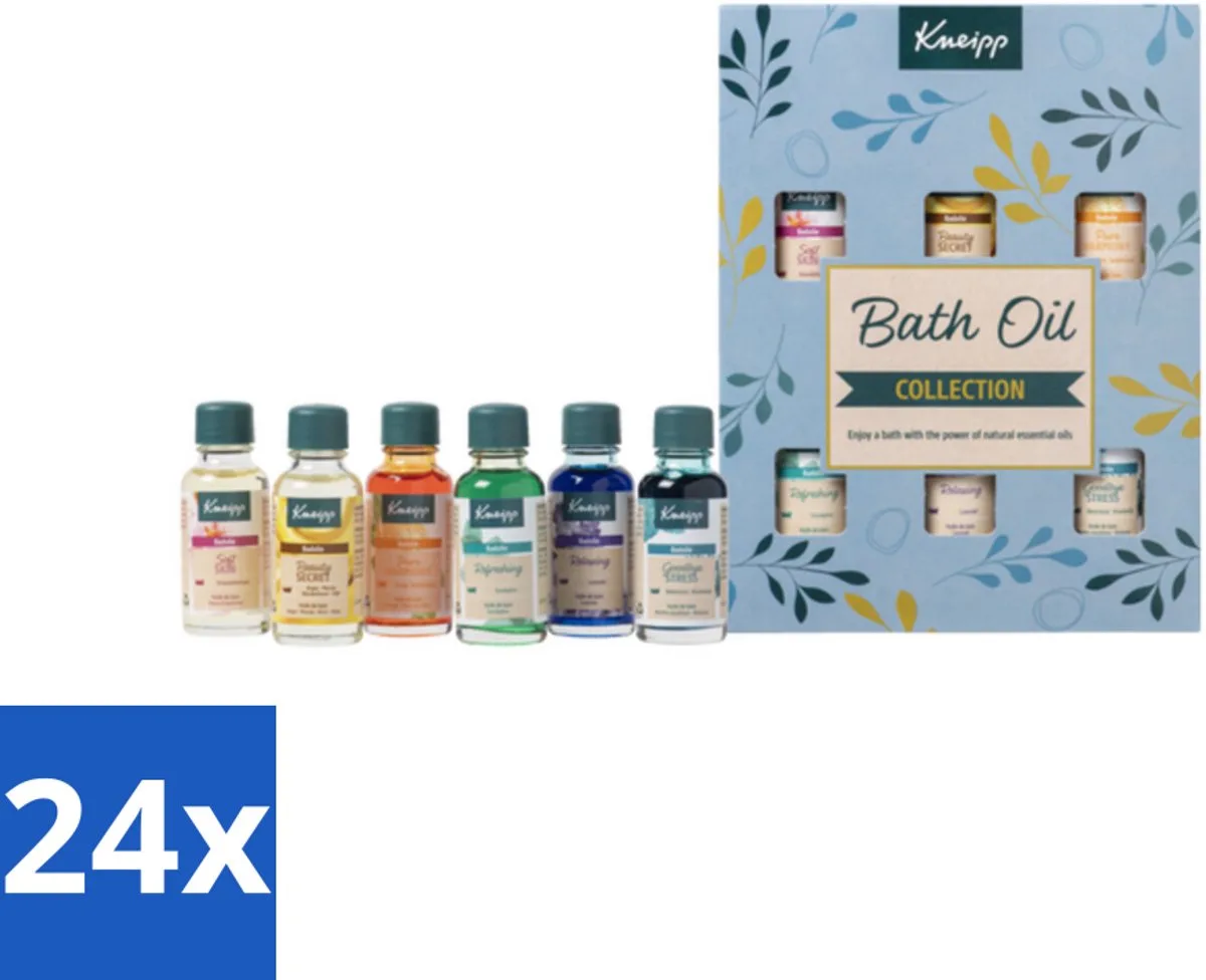 24 x Kneipp - Geschenkset Badolie - Giftset - Badproducten - Badolie - Wellness - Ontspanning - Cadeau van Kneipp – productfoto