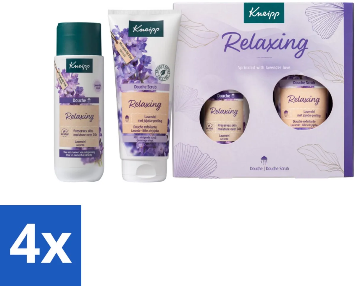 4 x Kneipp - Relaxing Favourites Geschenkset - Lavendel de Kneipp – photo produit