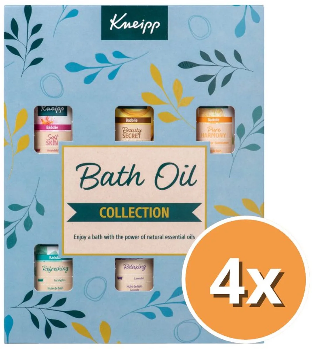4x Kneipp Geschenkverpakking badolie (1 set) von Kneipp – Produktfoto