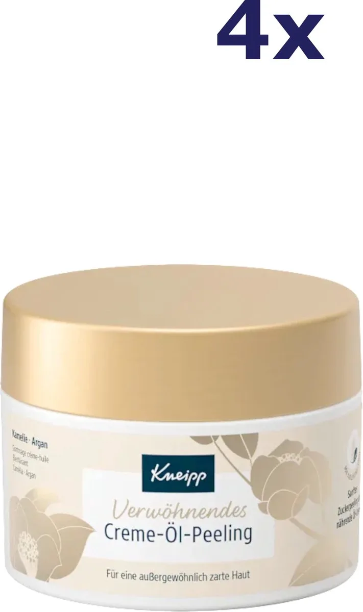 4x Kneipp pampering Cream-Oil Scrub 200 ml peeling by Kneipp – product photo