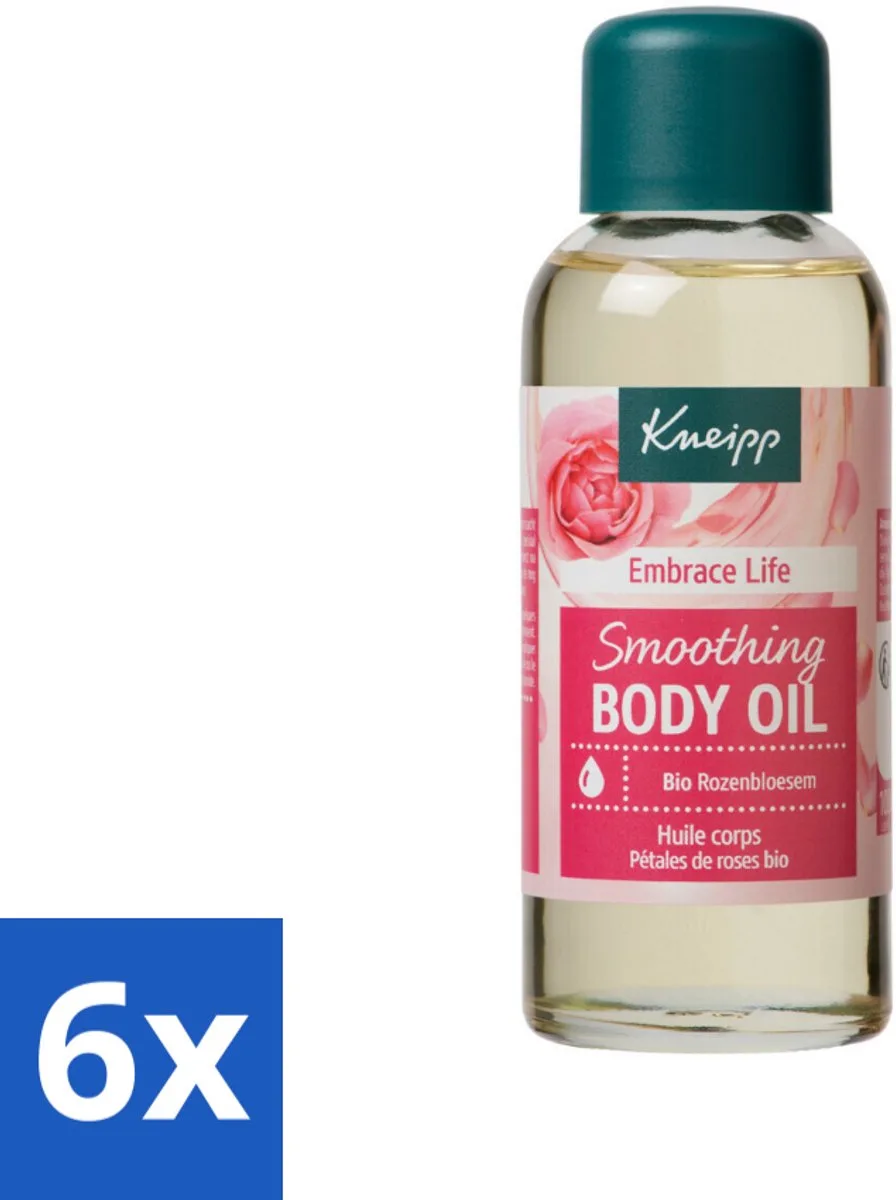 6 x Kneipp - Huidolie - Embrace Life - Anti‑Aging verzorging - 100 ml - Huidolie - Anti-aging - Droge Huid - Rijpere Huid - Verzorging de Kneipp – photo produit