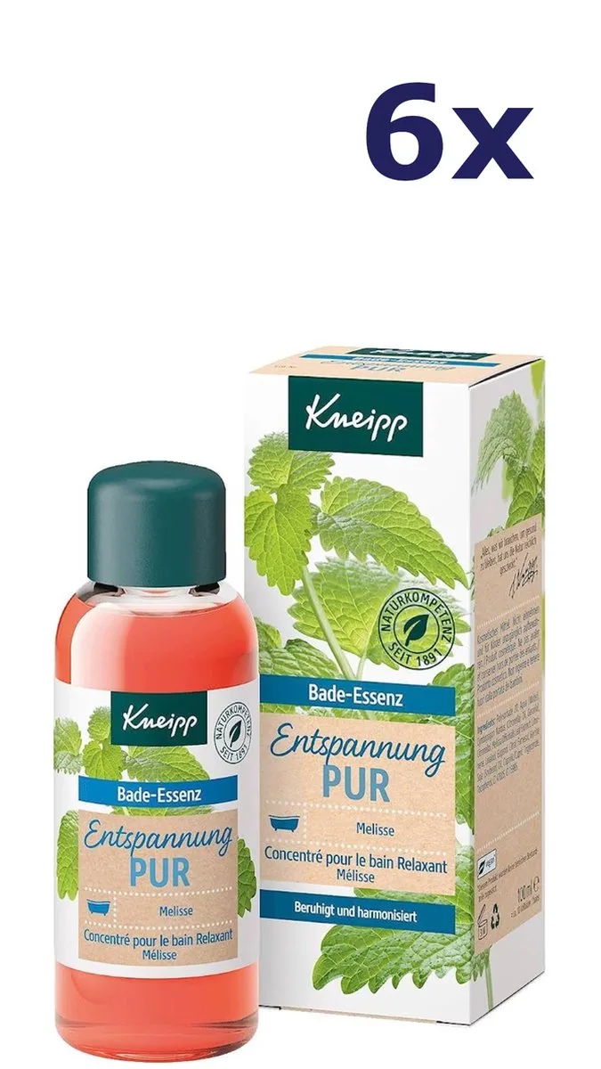 6x Kneipp badolie - pure ontspanning 100ML van Kneipp – productfoto