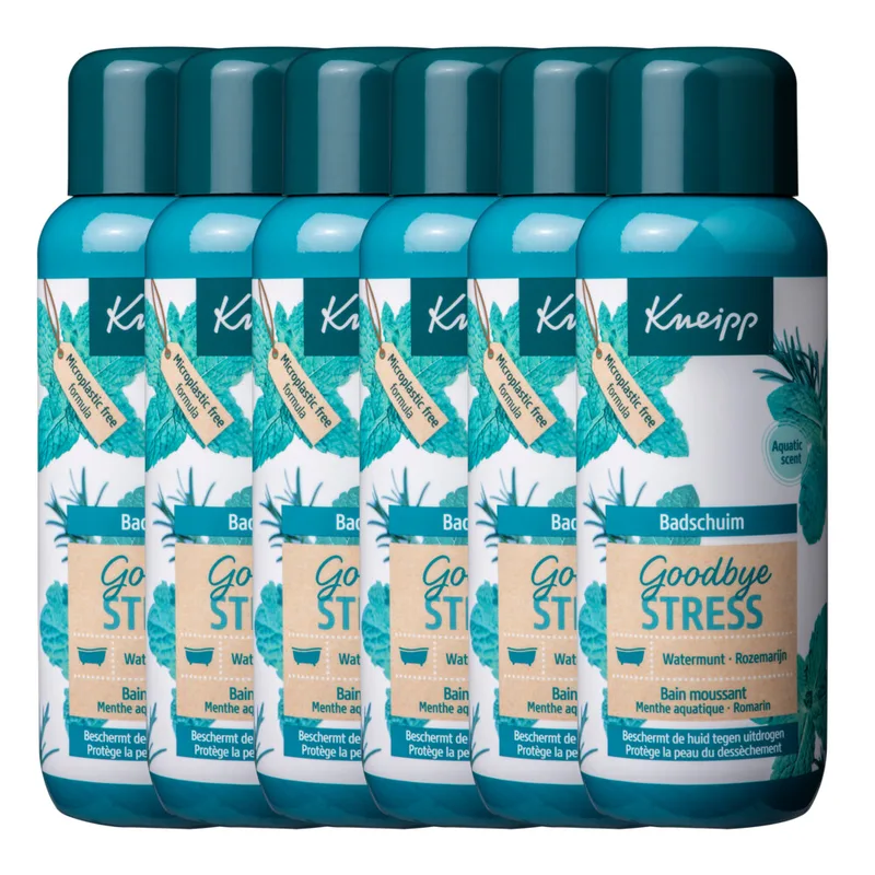 6x Kneipp Badschuim Goodbye Stress 400 ml van Kneipp – productfoto