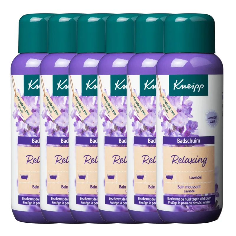 6x Kneipp Badschuim Relaxing Lavendel 400 ml van Kneipp – productfoto