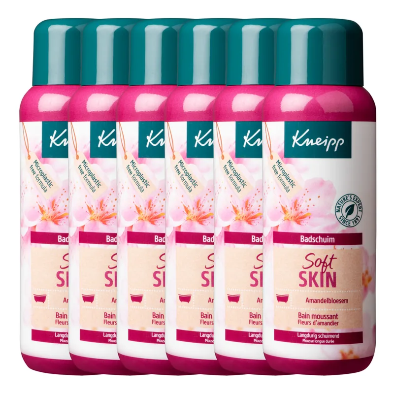 6x Kneipp Badschuim Soft Skin Amandelbloesem 400 ml de Kneipp – photo produit