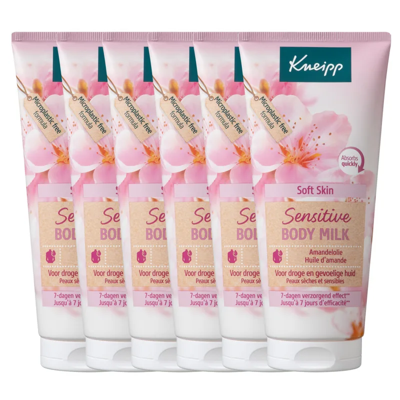 6x Kneipp Bodymilk Sensitive Amandelbloesem 200 ml de Kneipp – photo produit