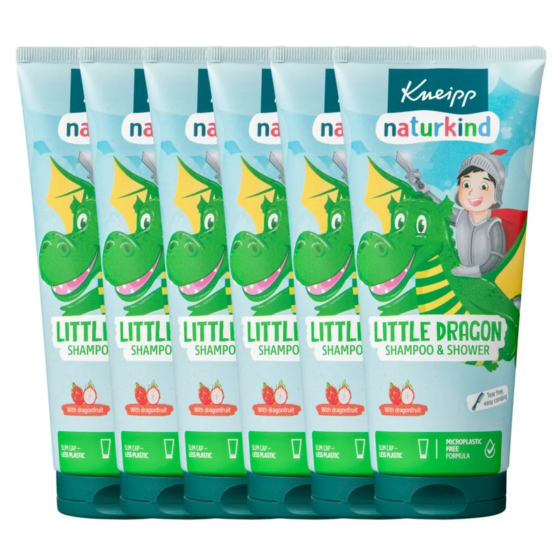 6x Kneipp Shampoo & Douche Drakenkracht 200 ml von Kneipp – Produktfoto